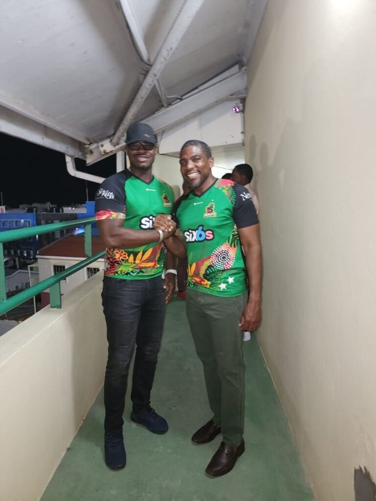St Kitts and Nevis: PM Terrance visits Warner Park Stadium to cheer his team