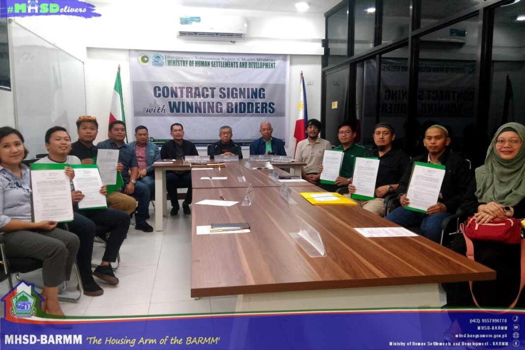 Philippines: MHSD signs contracts with several contractors to construct five training centres