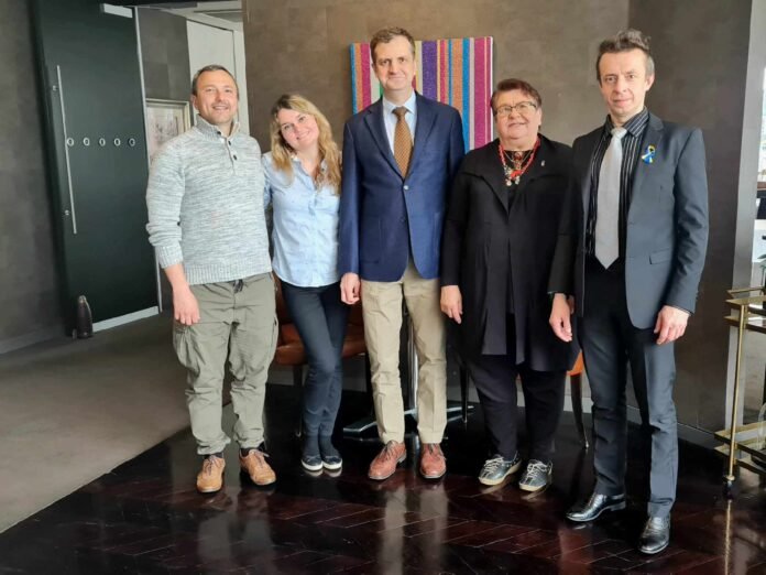 Ukrainian Gromoda of Wellington participates in International Celebration Day Ukrainian Gromoda of Wellington participates in International Celebration Day