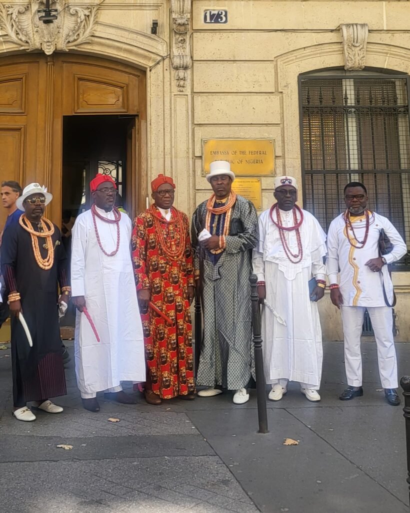 Nigeran Politician Sunny Ofehe, with delegations, pays condolences to late Ambassador Kayode Laro