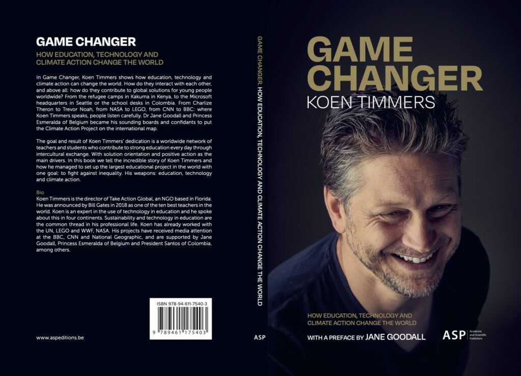 Belgium-based author Koen Timmers presents his new book, "Game Changer"
