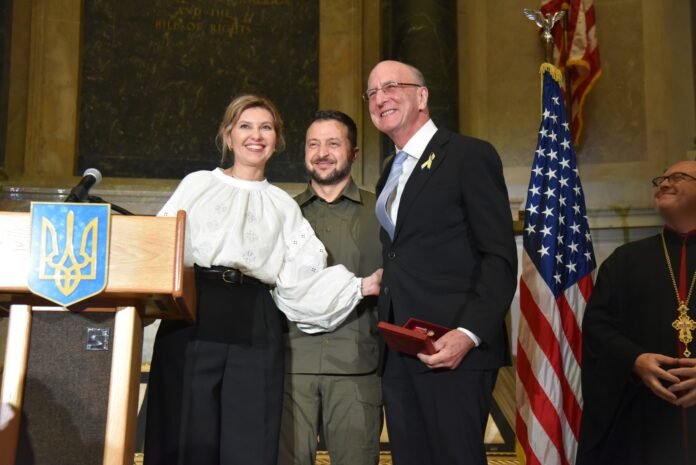 Ukraine: President Volodymyr and First Lady Olena meets US President Joseph Biden Ukraine: President Volodymyr and First Lady Olena meets US President Joseph Biden