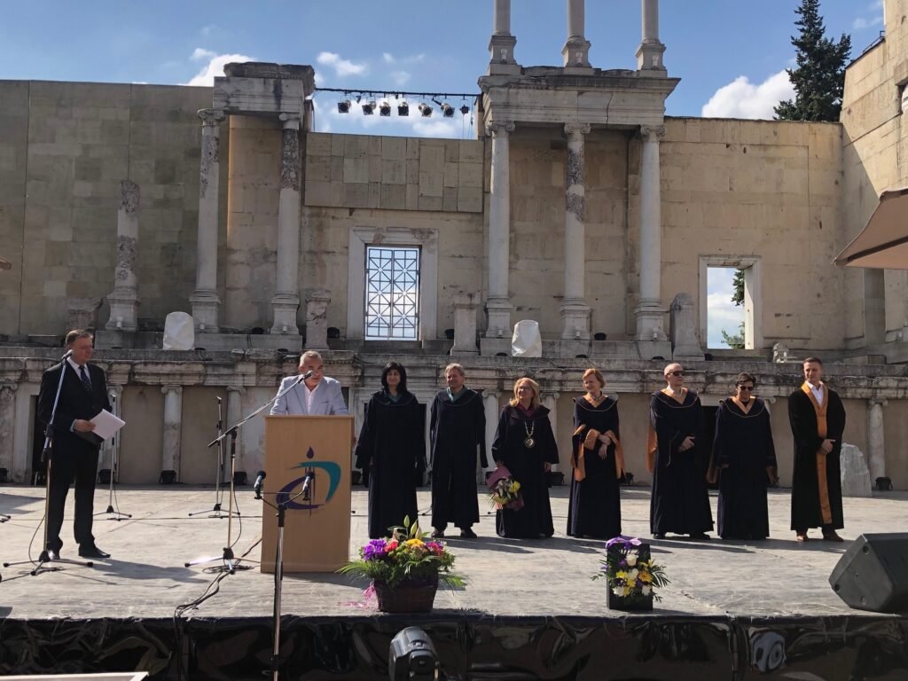 Minister of Culture Krstu Krastev opens 60th Jubilee academic year of Academy of Music Dance and Fine Arts