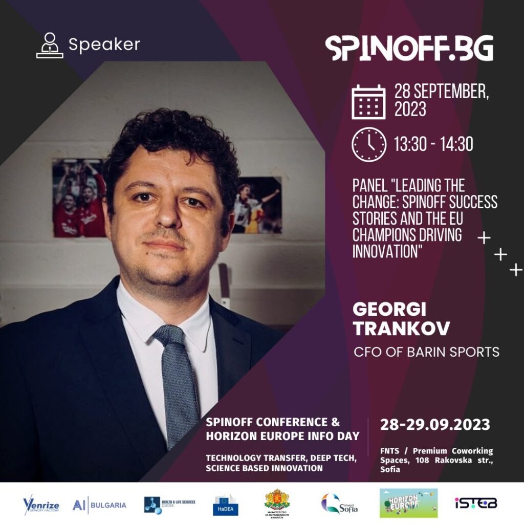 SpinOff Bulgaria introduces their esteemed Panelist Georgiv Trankov