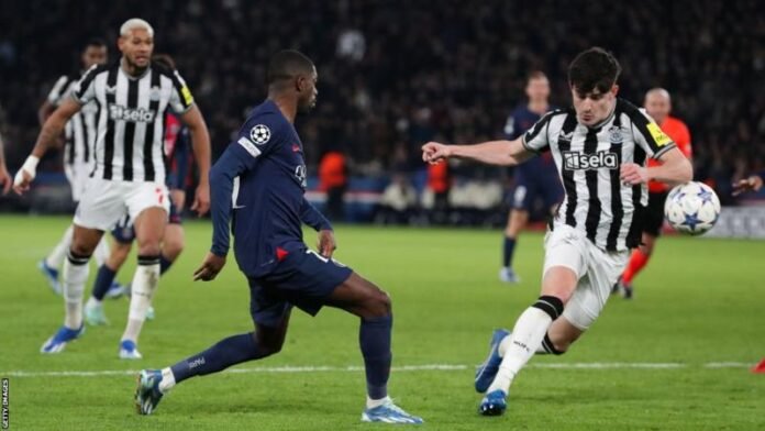 Kylian Mbappe converted the spot-kick, salvaging a draw for PSG and leaving Newcastle's hopes of reaching the knockout stages hanging in the balance