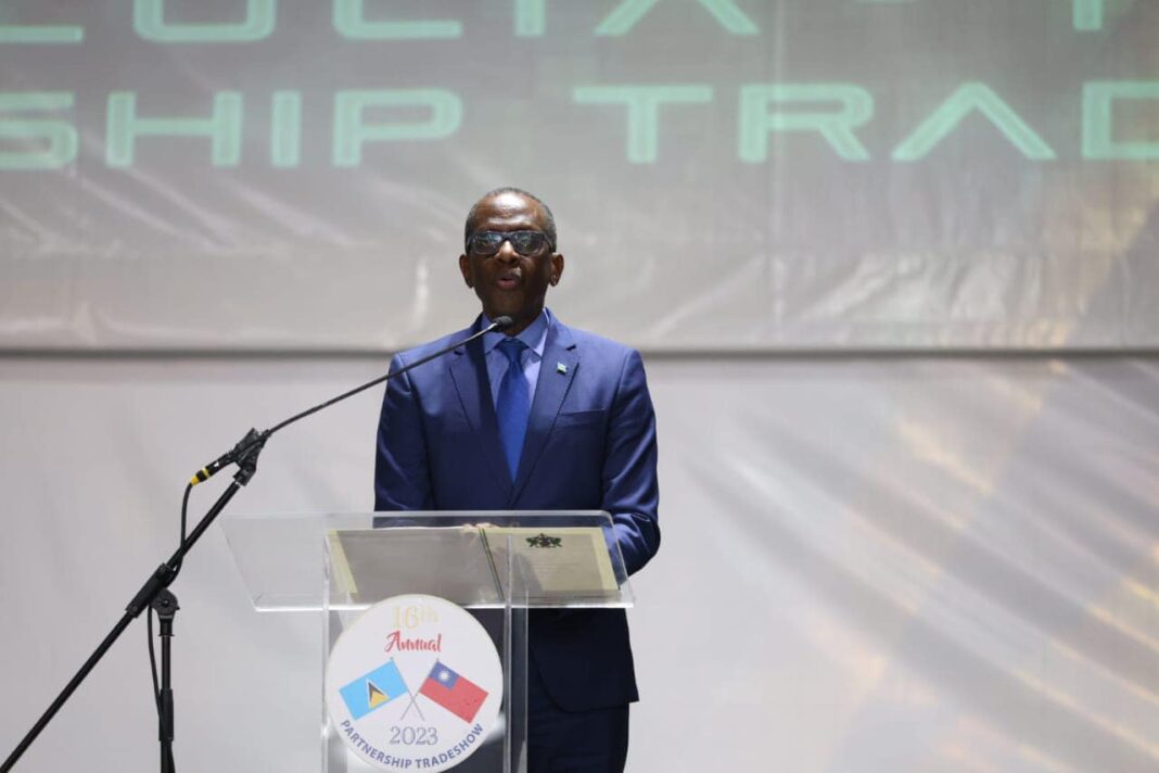 PM Philip J. Pierre highlights digital age trade at Saint Lucia-Taiwan Show