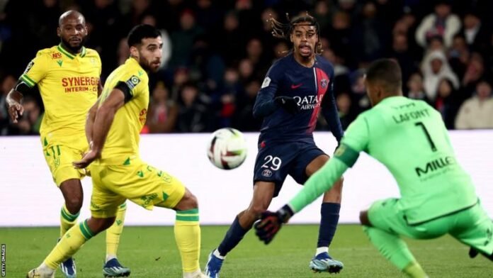 Striking with just seven minutes remaining at Parc des Princes, Kolo Muani's goal secured three points for PSG and added a personal touch to the victory against his former club Striking with just seven minutes remaining at Parc des Princes, Kolo Muani's goal secured three points for PSG and added a personal touch to the victory against his former club