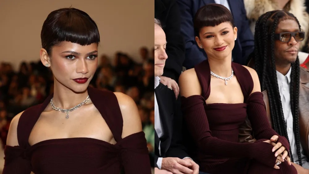 Zendaya Stuns at Paris Couture Week with Unconventional Hairstyles and High-Fashion Elegance