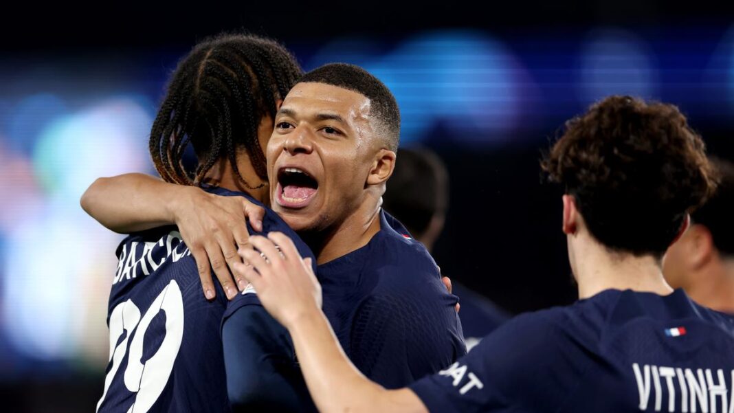 Second-half strikes from Kylian Mbappe and Bradley Barcola proved decisive, propelling PSG towards a promising position heading into the return leg