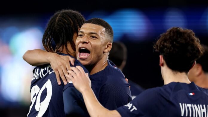 Second-half strikes from Kylian Mbappe and Bradley Barcola proved decisive, propelling PSG towards a promising position heading into the return leg