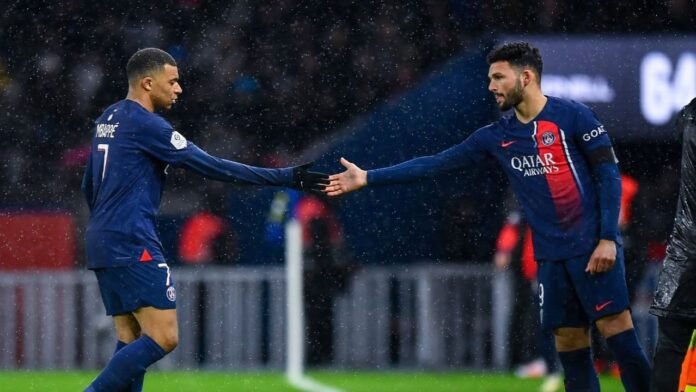During the match, which ended in a draw with Mbappe being substituted in the 65th minute, questions arose regarding the early substitution During the match, which ended in a draw with Mbappe being substituted in the 65th minute, questions arose regarding the early substitution