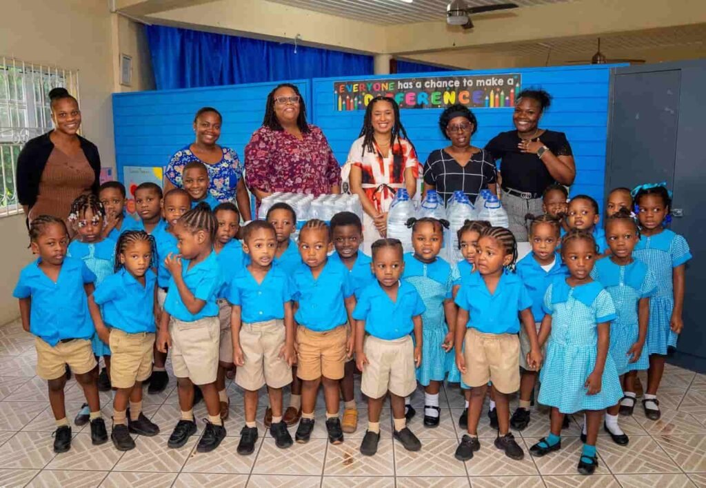 PM Terrance Drew appreciated his wife Diani on her philanthropic initiatives. (Image Credit Fb)