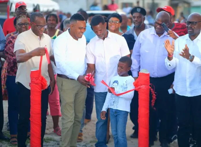 Jetty and washroom facility opened for Micoud fisherfolk, PM Pierre attends ceremony. Picture Credits: Fb accounts