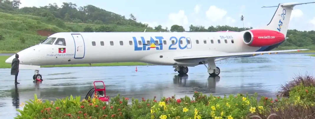 Dominica celebrates inauguration of new flight route for LIAT 20.