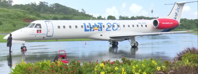 Dominica celebrates inauguration of new flight route for LIAT 20. Dominica celebrates inauguration of new flight route for LIAT 20.