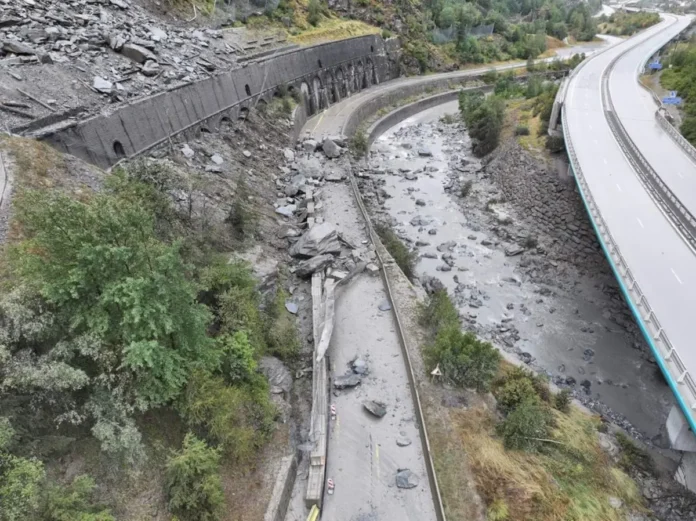 As of Saturday evening, the road had been partially reopened, but the authorities have warned that repairs and safety assessments will take longer than anticipated