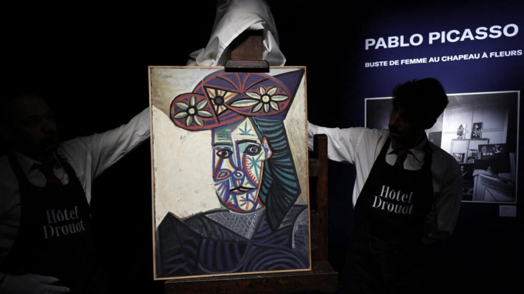 Previously unknown Picasso portrait of Dora Maar, unveiled in Paris, is expected to fetch millions at Drouot Auction House