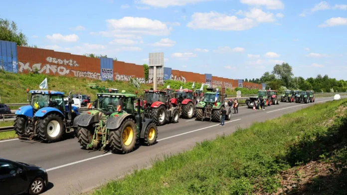The protests target multiple issues, including the EU’s trade pact with South America’s Mercosur bloc, tariffs imposed on French exports by US president Donald Trump