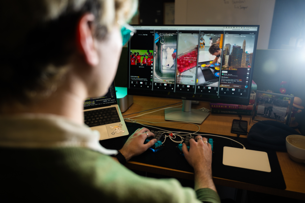 Northeastern researchers review TikTok data showing rapid exposure of French teen accounts to depressive and suicidal content