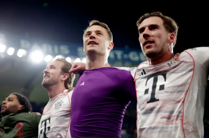 Bayern Munich fans react during a match amid escalating tensions with Paris police over attendance restrictions Bayern Munich fans react during a match amid escalating tensions with Paris police over attendance restrictions