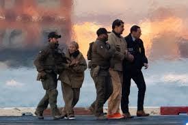 Venezuelan President Nicolás Maduro appears in a New York courtroom escorted by US marshals following his arrest in Caracas Venezuelan President Nicolás Maduro appears in a New York courtroom escorted by US marshals following his arrest in Caracas